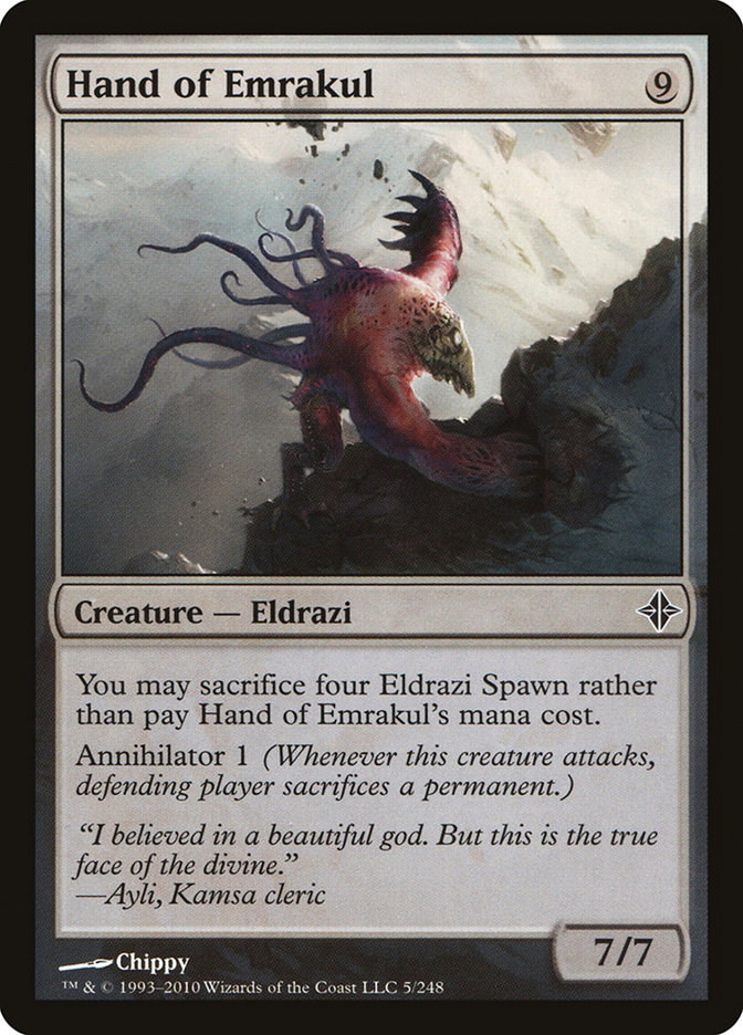 Emrakul, the Promised End · Eldritch Moon (EMN) #6 · Scryfall
