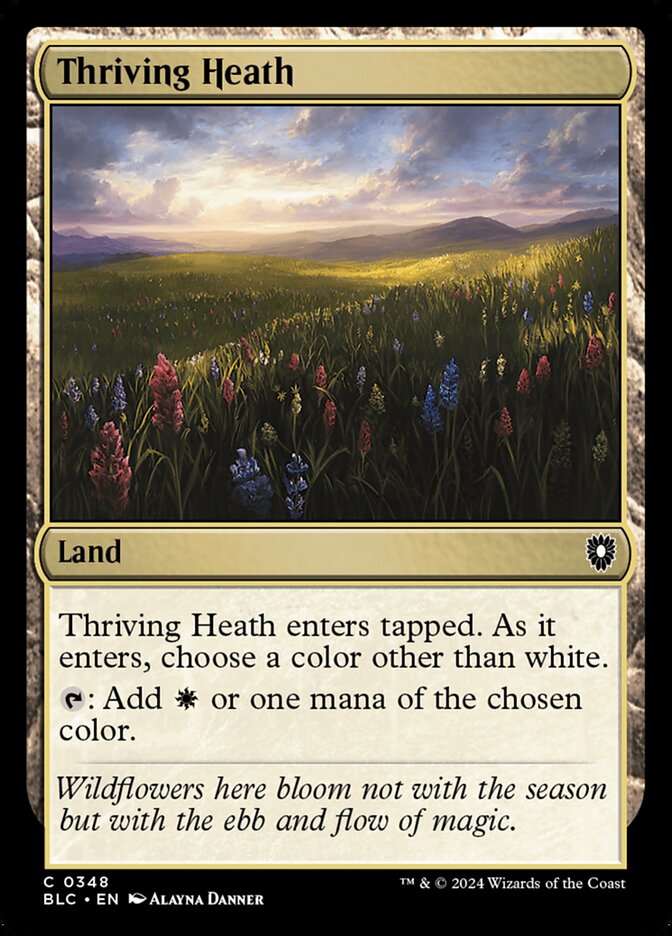 Thriving Heath (Bloomburrow Commander #348)