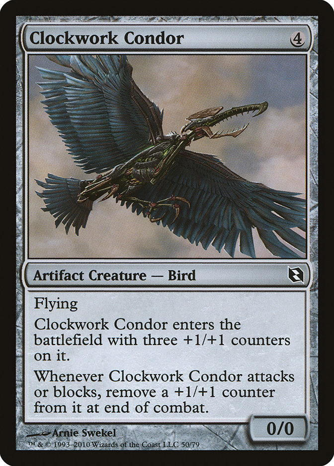 Clockwork Condor (Duel Decks: Elspeth vs. Tezzeret #50)