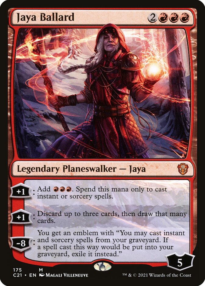Jaya Ballard (Commander 2021 #175)