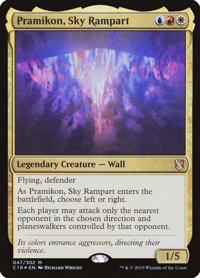 Pramikon, Sky Rampart (Commander 2019 #47)