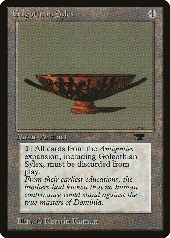 Golgothian Sylex (Antiquities #51)