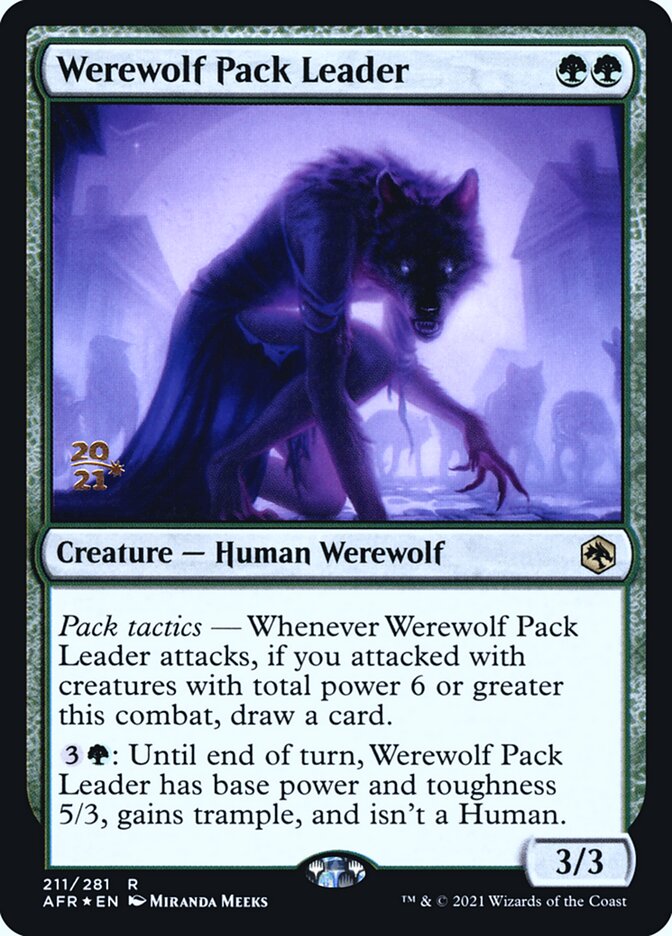 Werewolf Pack Leader (Adventures in the Forgotten Realms Promos #211s)