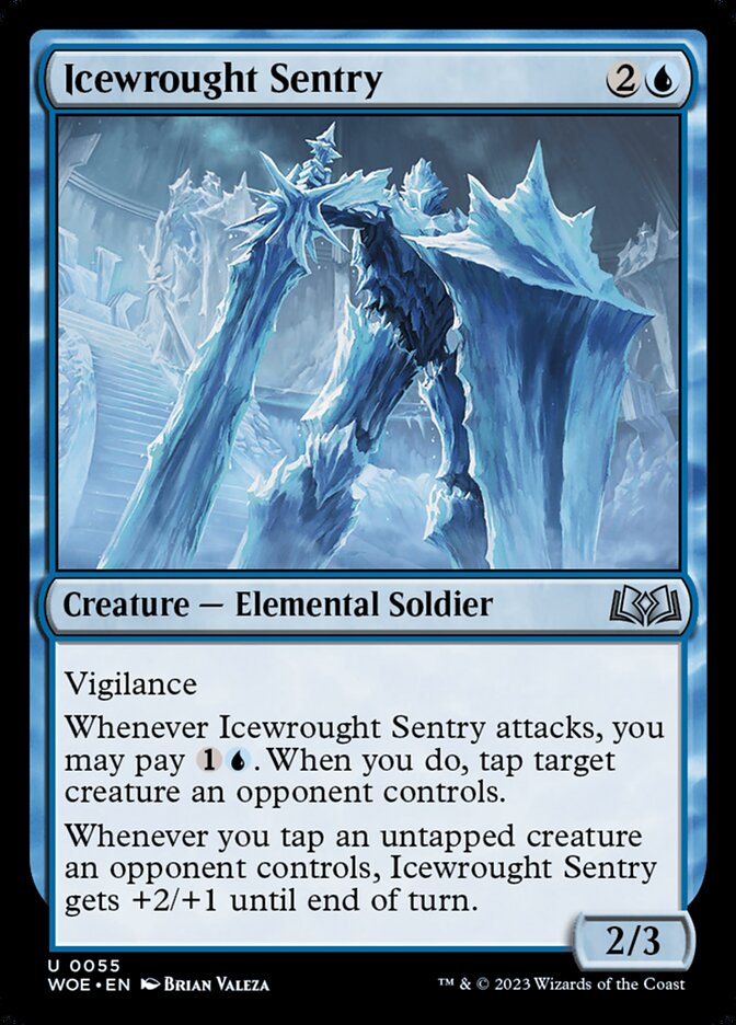 Icewrought Sentry (Wilds of Eldraine #55)