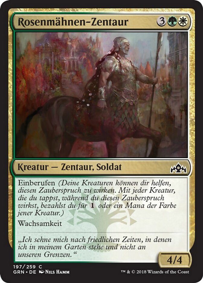 Rosemane Centaur (Guilds of Ravnica #197)