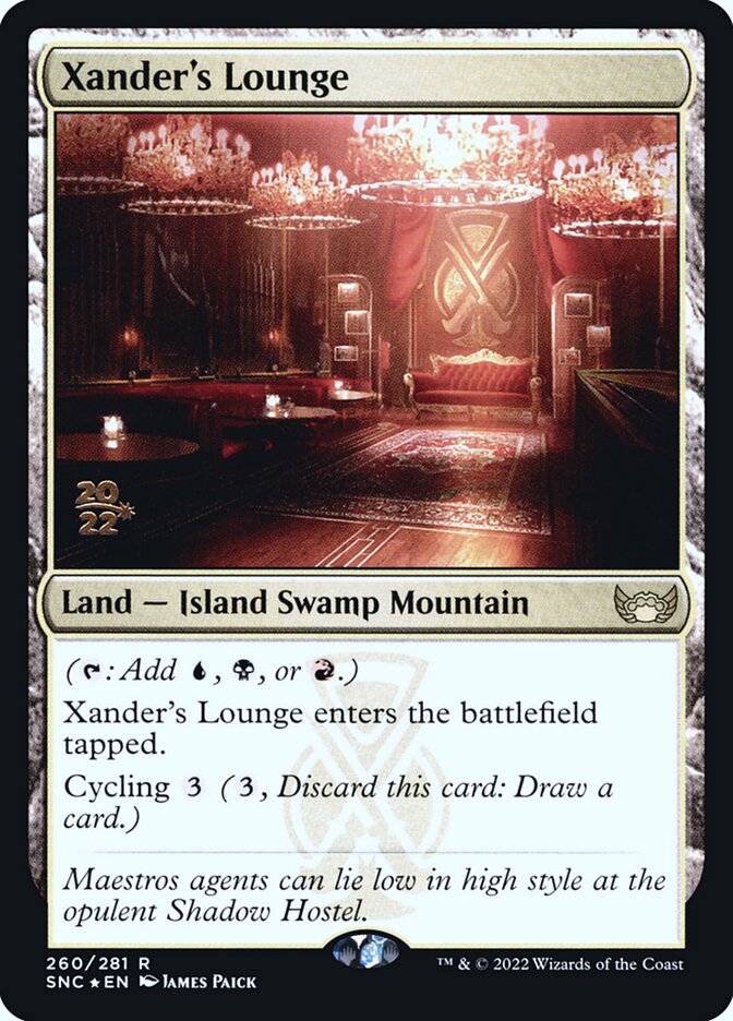 Xander's Lounge (Streets of New Capenna Promos #260s)