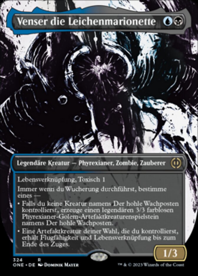 Venser, Corpse Puppet (Phyrexia: All Will Be One #324)