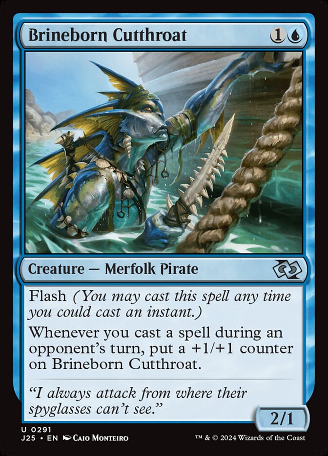 Brineborn Cutthroat (Foundations Jumpstart #291)