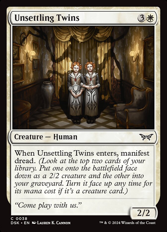 MTG Duskmourn – All Monowhite Cards Revealed