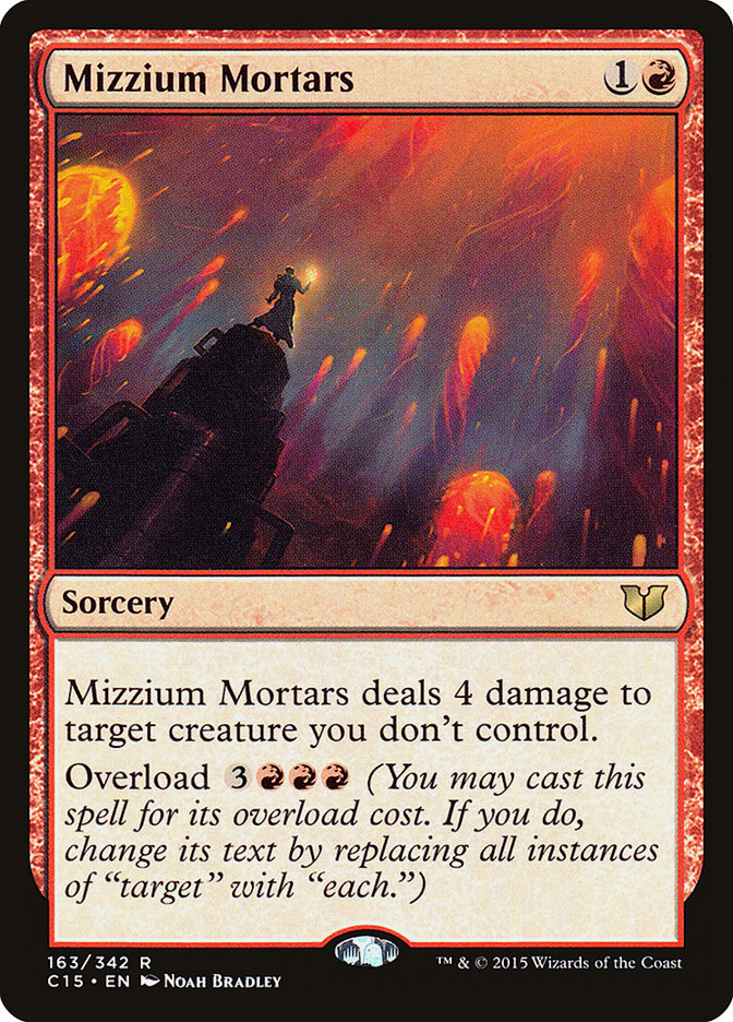 Mizzium Mortars (Commander 2015 #163)