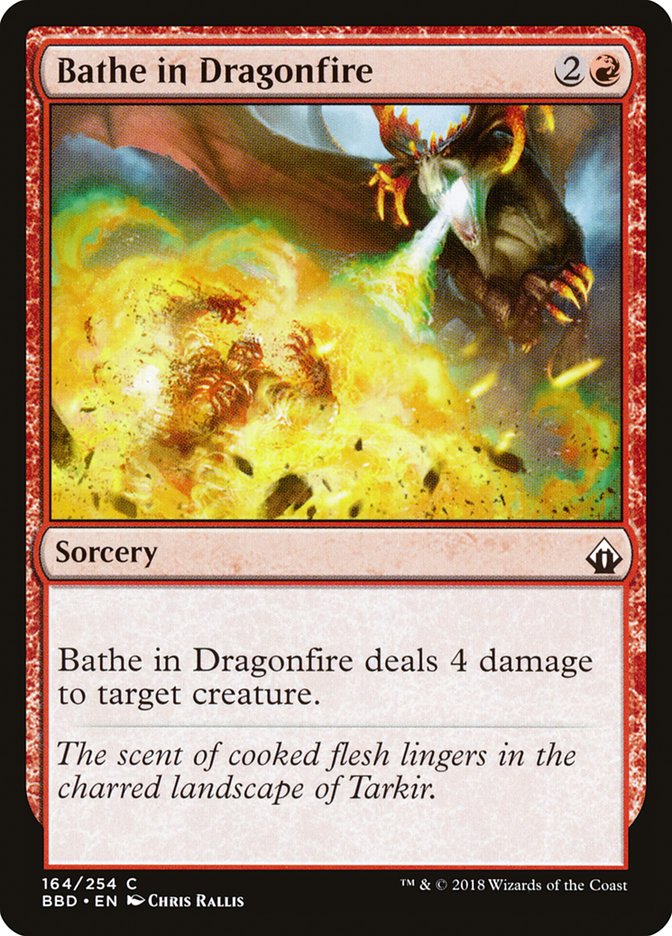 Bathe in Dragonfire (Battlebond #164)