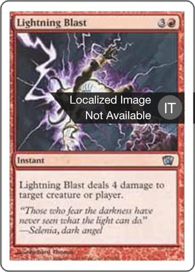 Lightning Blast (Eighth Edition #200)