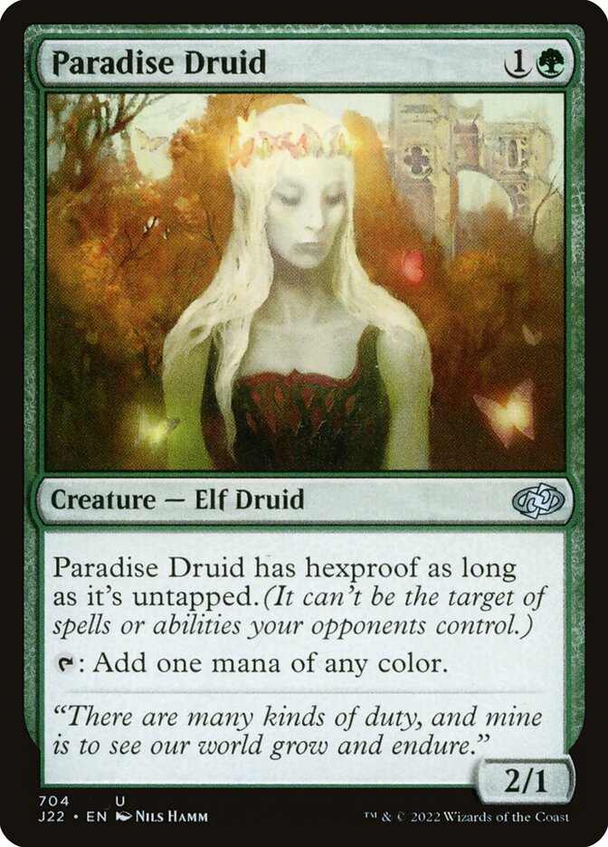 Paradise Druid (Jumpstart 2022 #704)