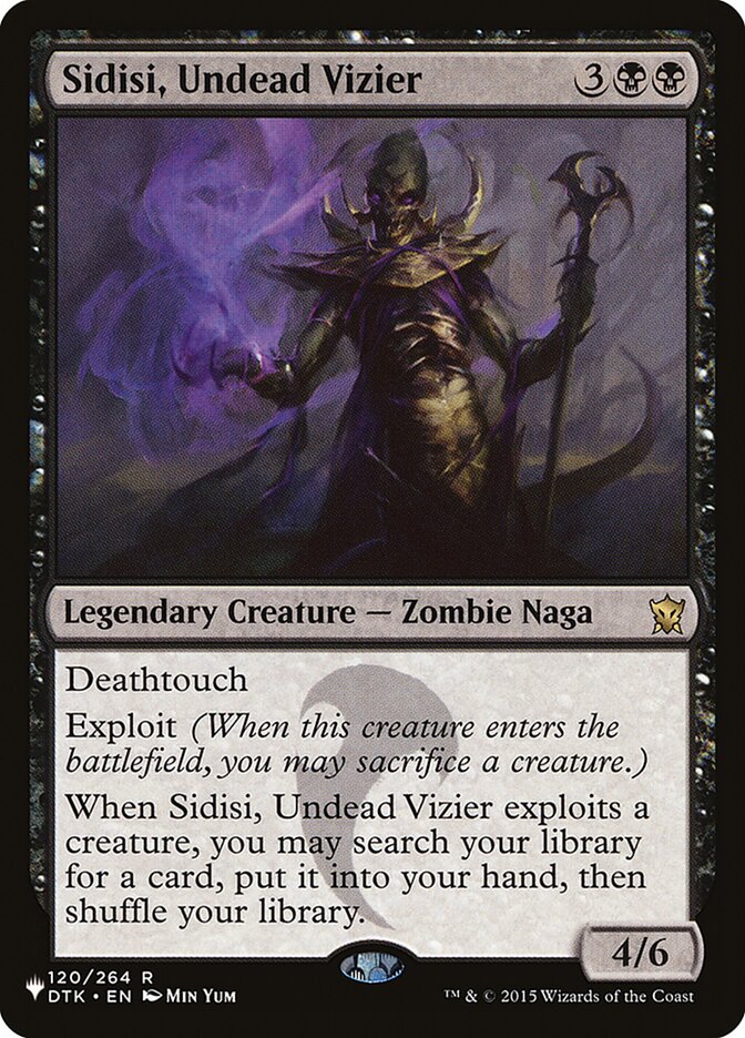 Sidisi, Undead Vizier (The List #DTK-120)