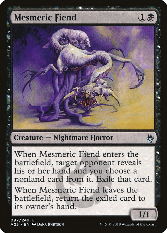 Mesmeric Fiend (Masters 25 #97)