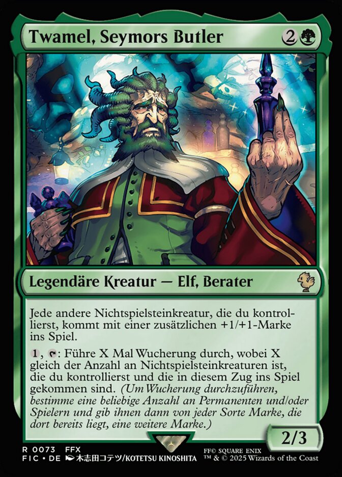 Twamel, Seymors Butler