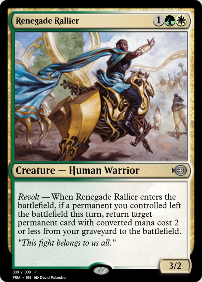Renegade Rallier (Magic Online Promos #64999)