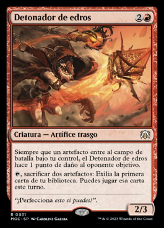 Detonador de edros