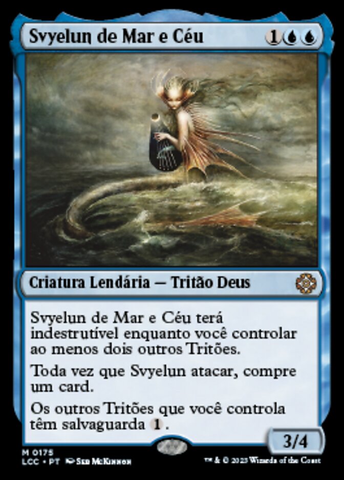 Svyelun of Sea and Sky (The Lost Caverns of Ixalan Commander #175)