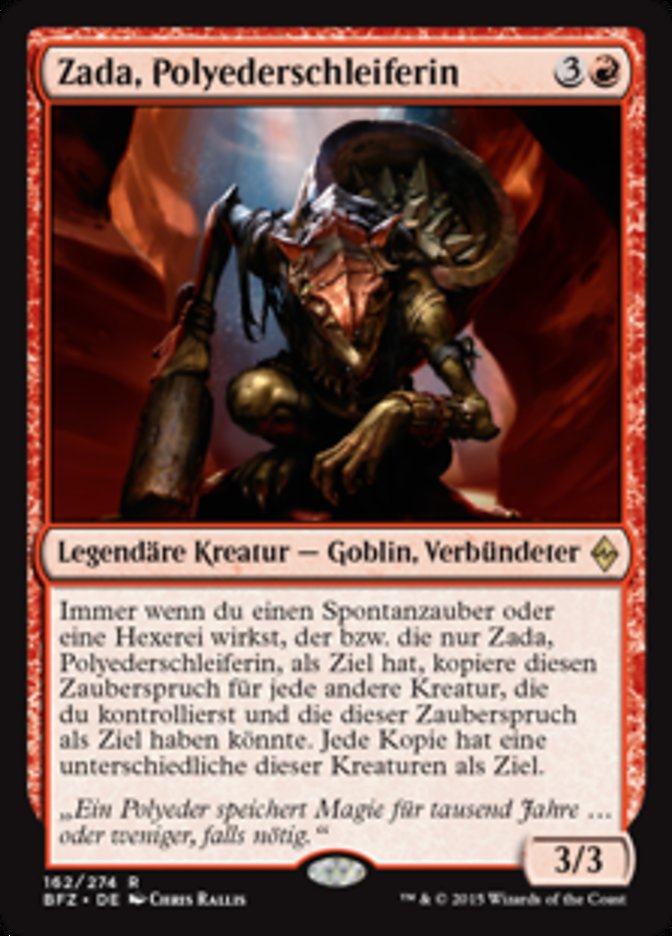 Zada, Hedron Grinder (Battle for Zendikar #162)