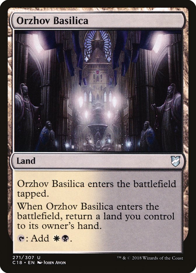 Orzhov Basilica (Commander 2018 #271)