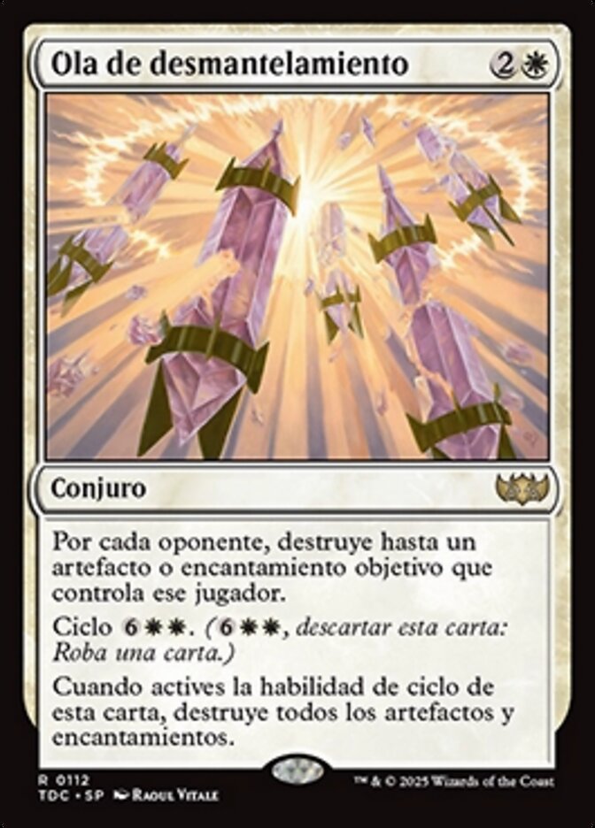Ola de desmantelamiento