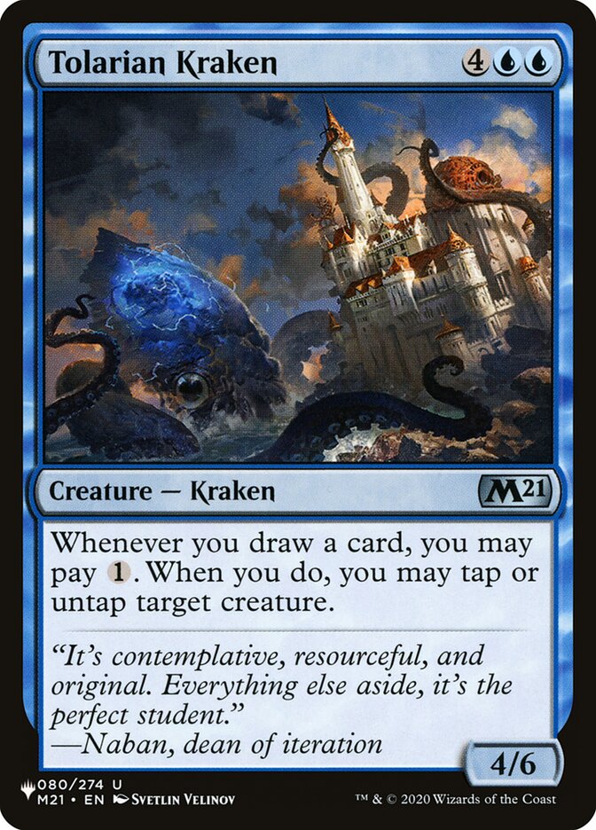 Tolarian Kraken (The List #M21-80)