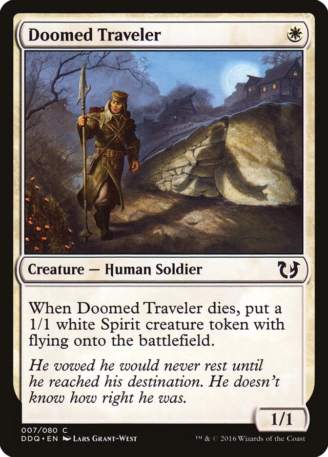Doomed Traveler (Duel Decks: Blessed vs. Cursed #7)