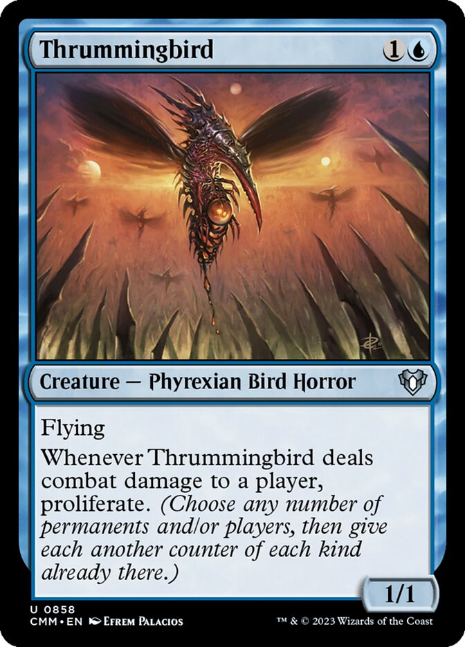 Thrummingbird (Commander Masters #858)