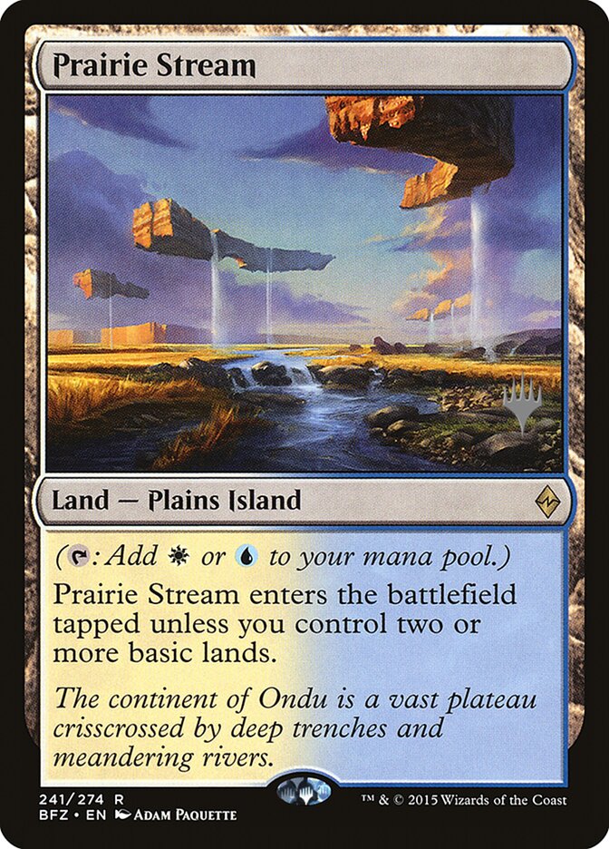Prairie Stream (Battle for Zendikar Promos #241p)