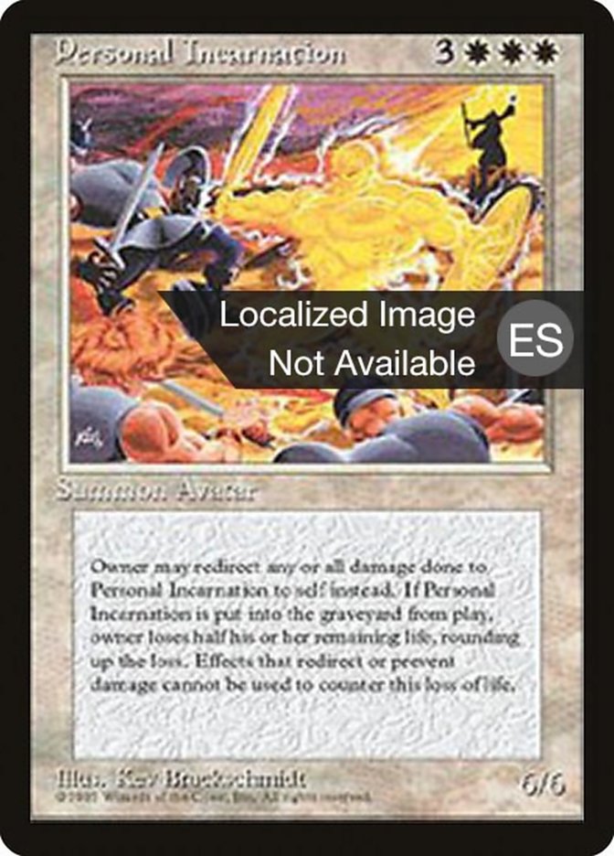 Personal Incarnation (Fourth Edition Foreign Black Border #40)