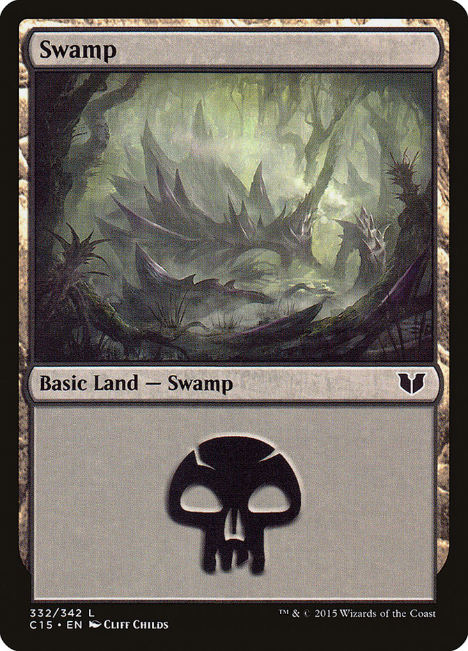 Swamp (Commander 2015 #332)