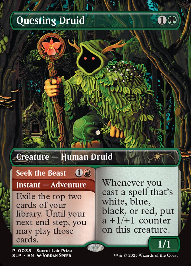 Questing Druid // Seek the Beast