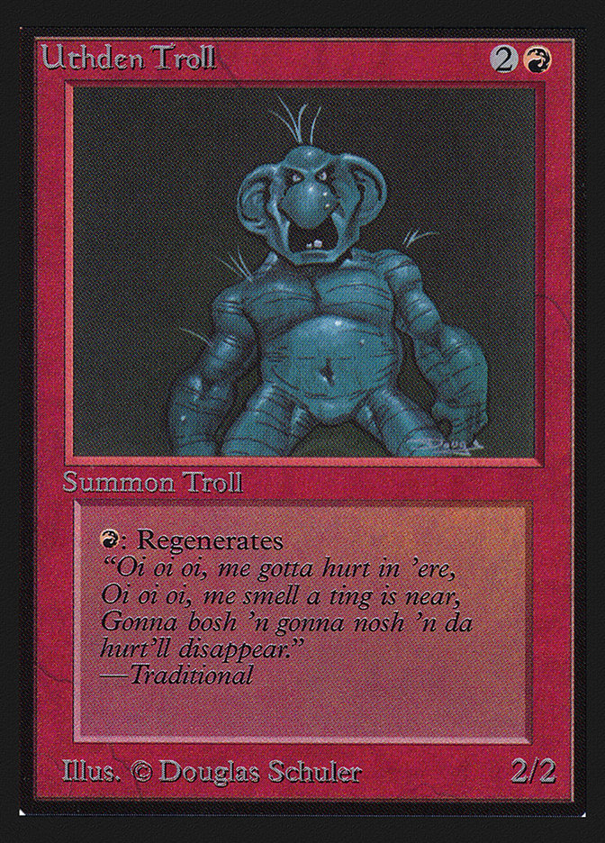 Uthden Troll (Intl. Collectors' Edition #181)