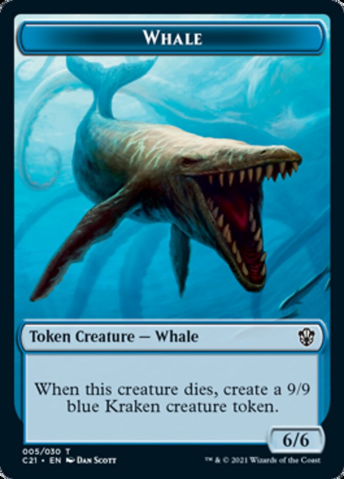 Whale (Commander 2021 Tokens #5)