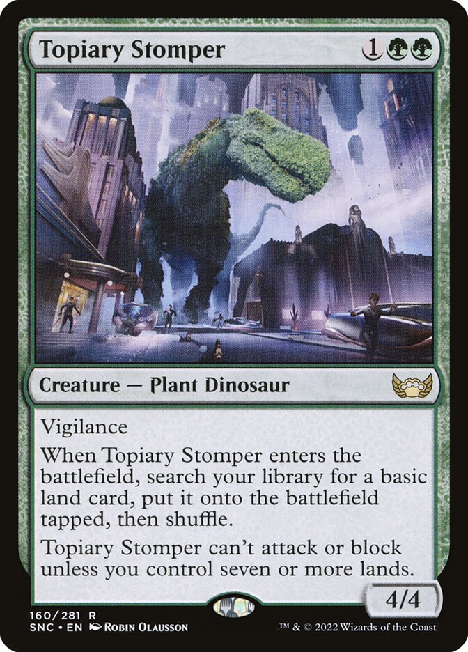 Topiary Stomper (Streets of New Capenna #160)