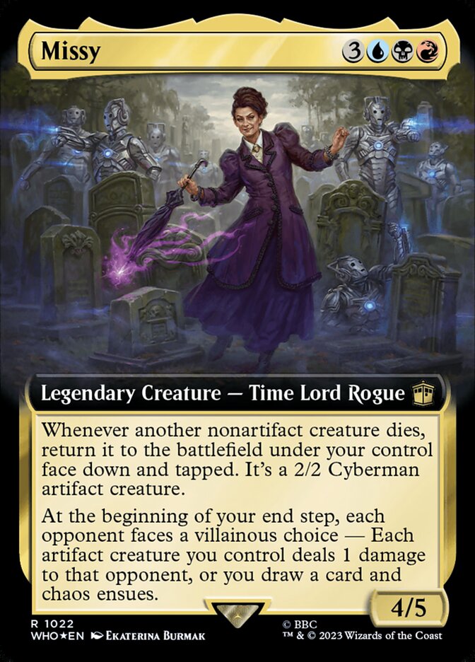 Missy · Doctor Who (WHO) #1022 · Scryfall Magic The Gathering Search