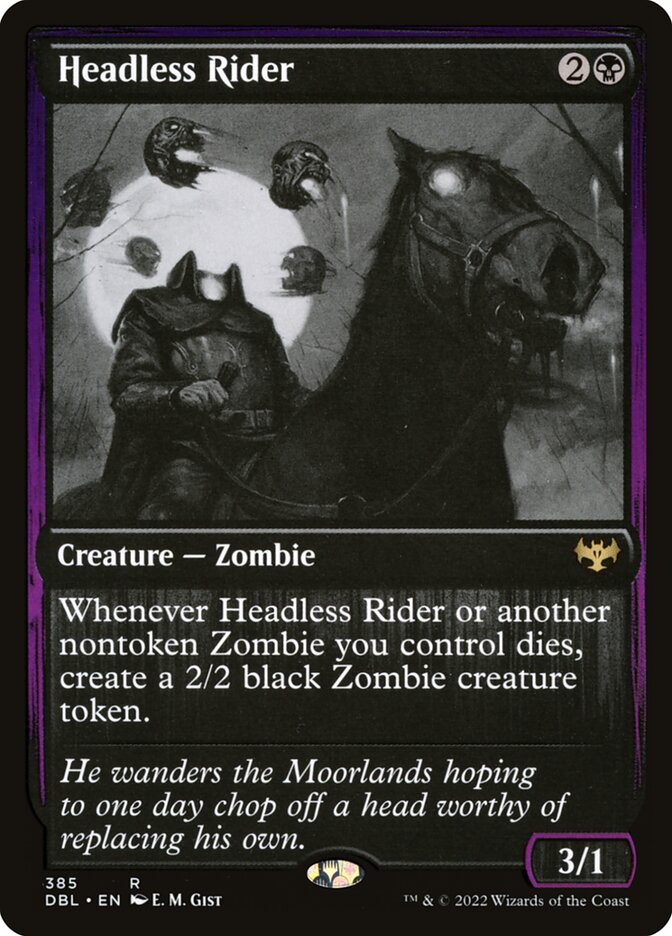 Headless Rider (Innistrad: Double Feature #385)