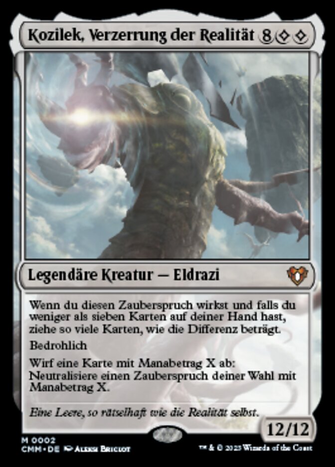 Kozilek, the Great Distortion (Commander Masters #2)