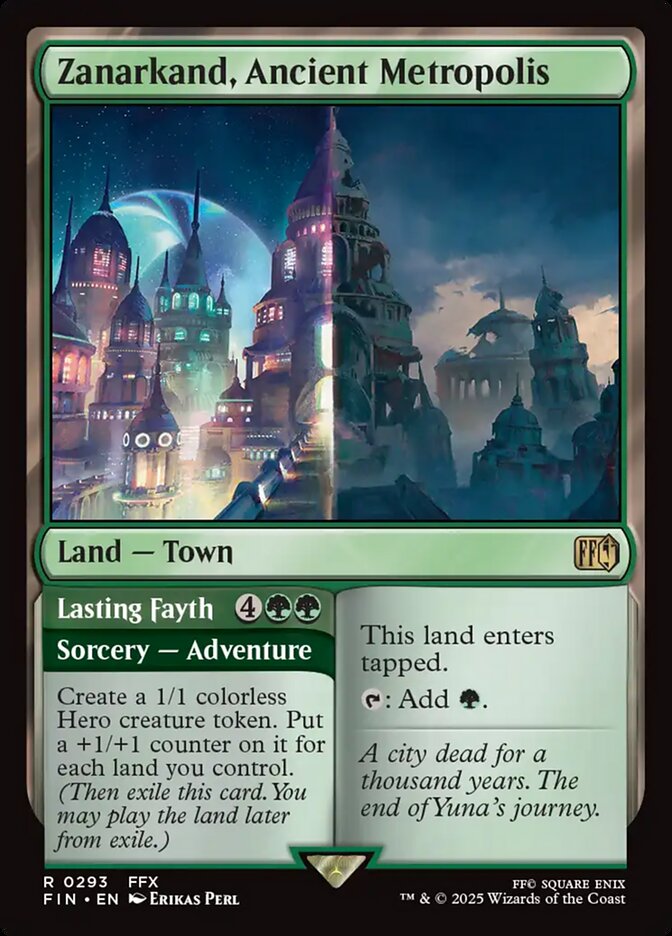 Zanarkand, Ancient Metropolis // Lasting Fayth · Final