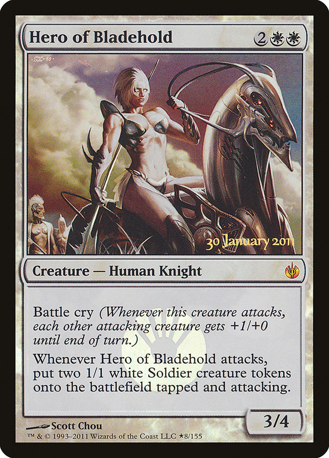 Hero of Bladehold (Mirrodin Besieged Promos #8★)