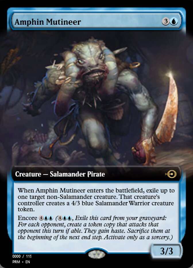 Amphin Mutineer (Magic Online Promos #86044)