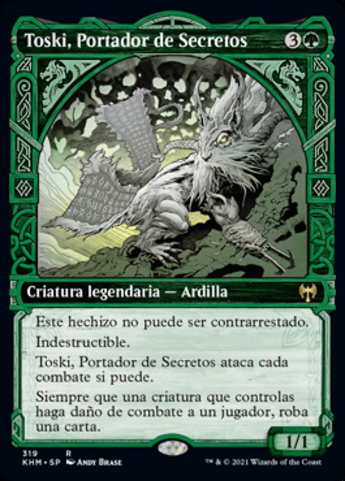 Toski, Portador de Secretos