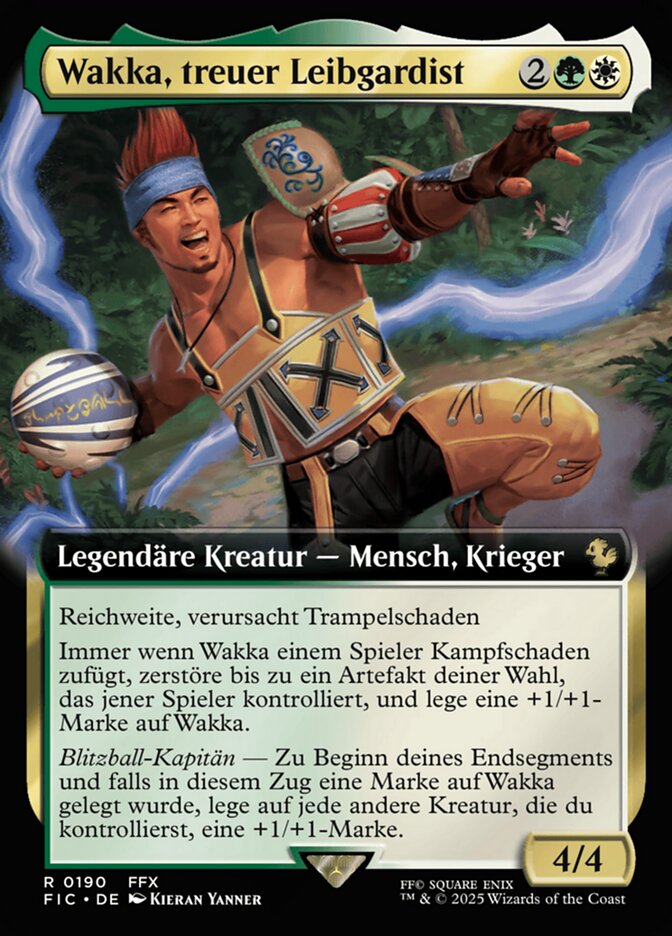 Wakka, treuer Leibgardist