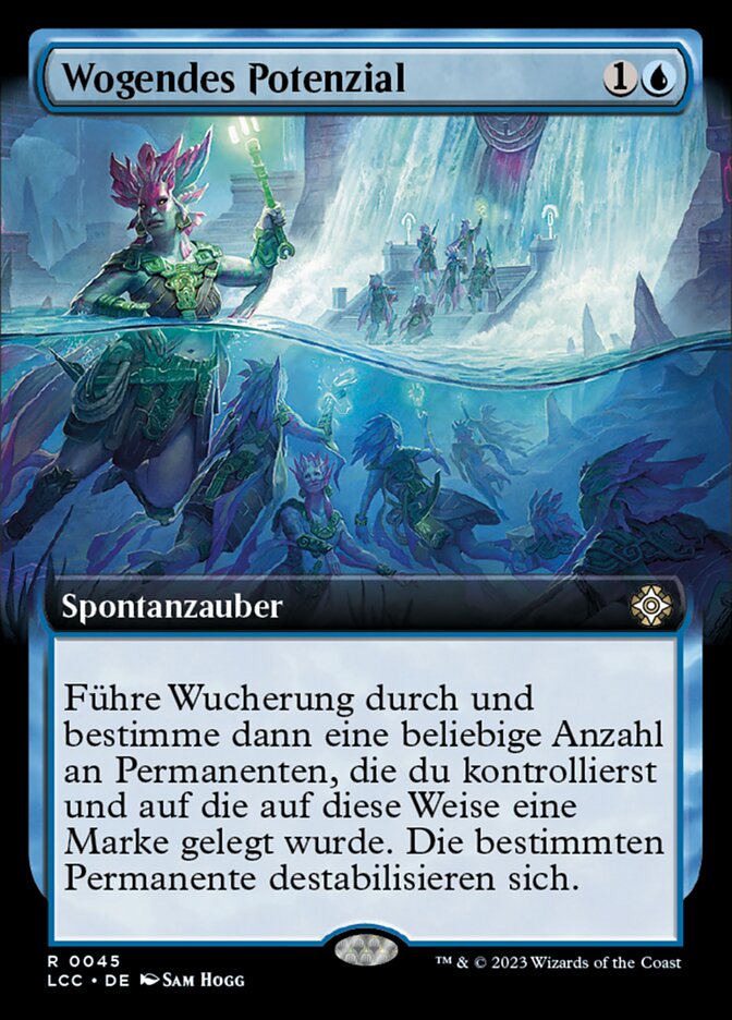 Wogendes Potenzial
