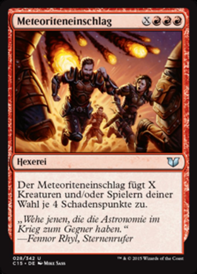 Meteor Blast (Commander 2015 #28)
