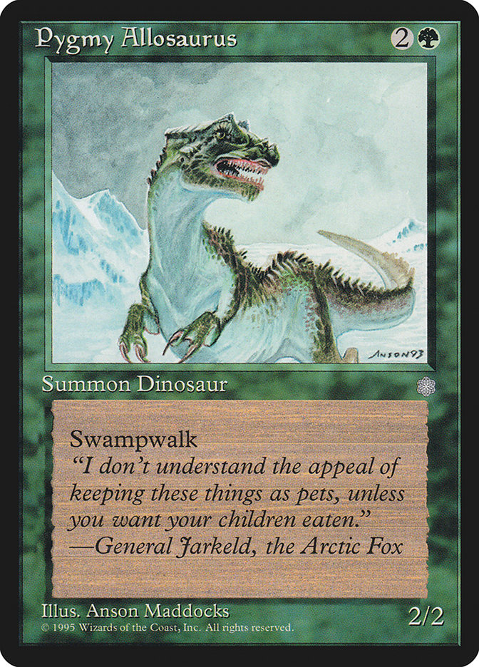 Pygmy Allosaurus (Ice Age #257)