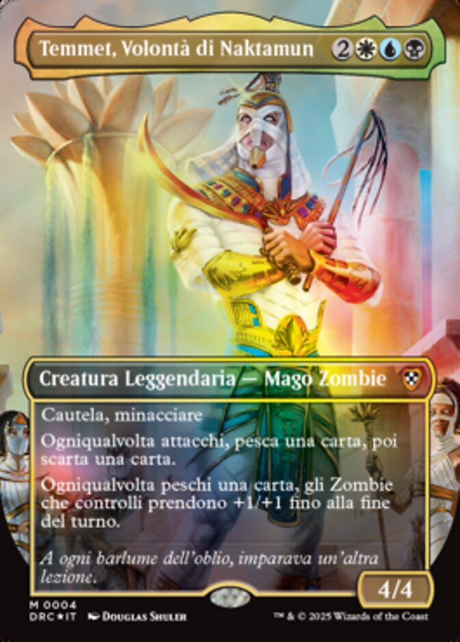Temmet, Volontà di Naktamun