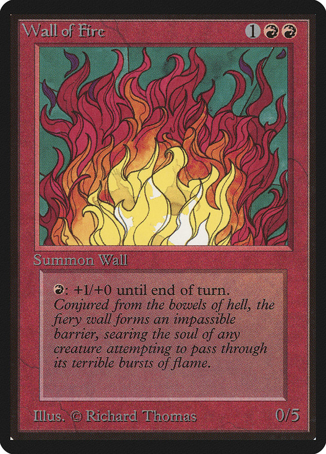 Wall of Fire (Limited Edition Beta #182)