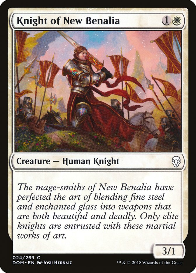 Knight of New Benalia (Dominaria #24)